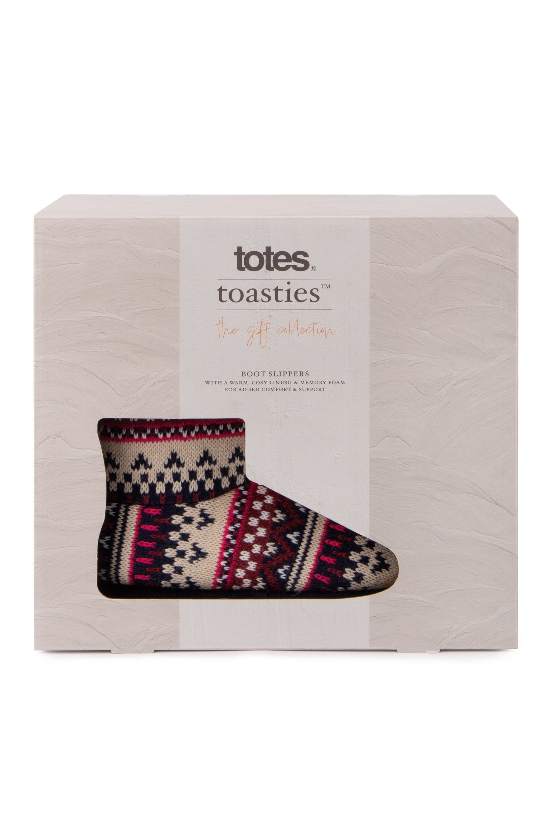 Fairisle slipper online boots womens