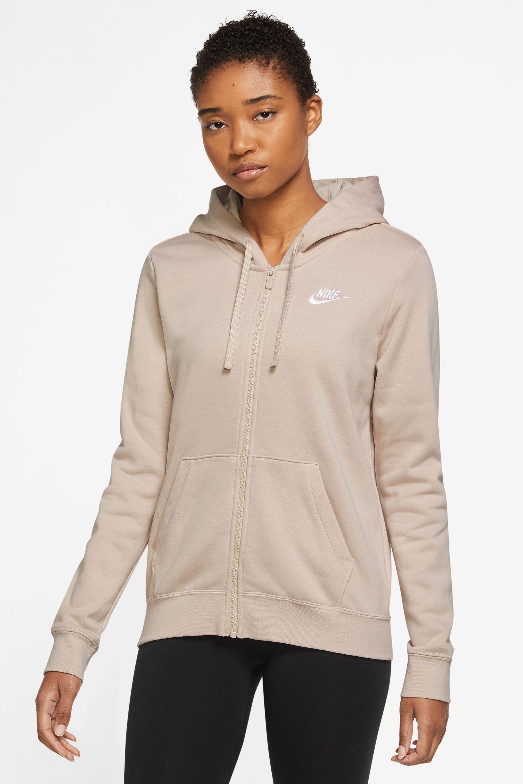 Cream clearance nike hoodie
