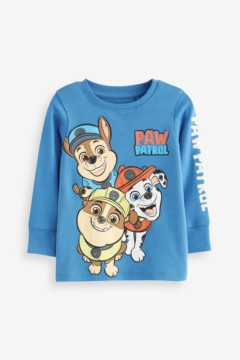 PAW Patrol Blue/Ecru Cream Snuggle Pyjamas 2 Pack (9mths-9yrs) - Image 5 of 10
