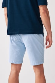 Blue Straight Fit Stretch Chinos Shorts 2 Pack - Image 4 of 11