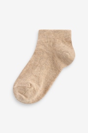 Neutral Cotton Rich Trainer Socks 7 Pack - Image 6 of 8