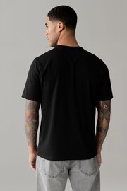 Black Everyday Crew Neck T-Shirt - Image 3 of 7