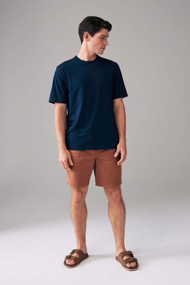 Navy Blue Everyday Crew Neck T-Shirt - Image 2 of 7