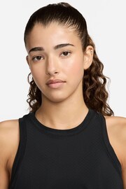 Nike Black Dri-FIT One Classic Breathable Vest Top - Image 3 of 7