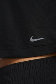 Nike Black Dri-FIT One Classic Breathable Vest Top - Image 5 of 7