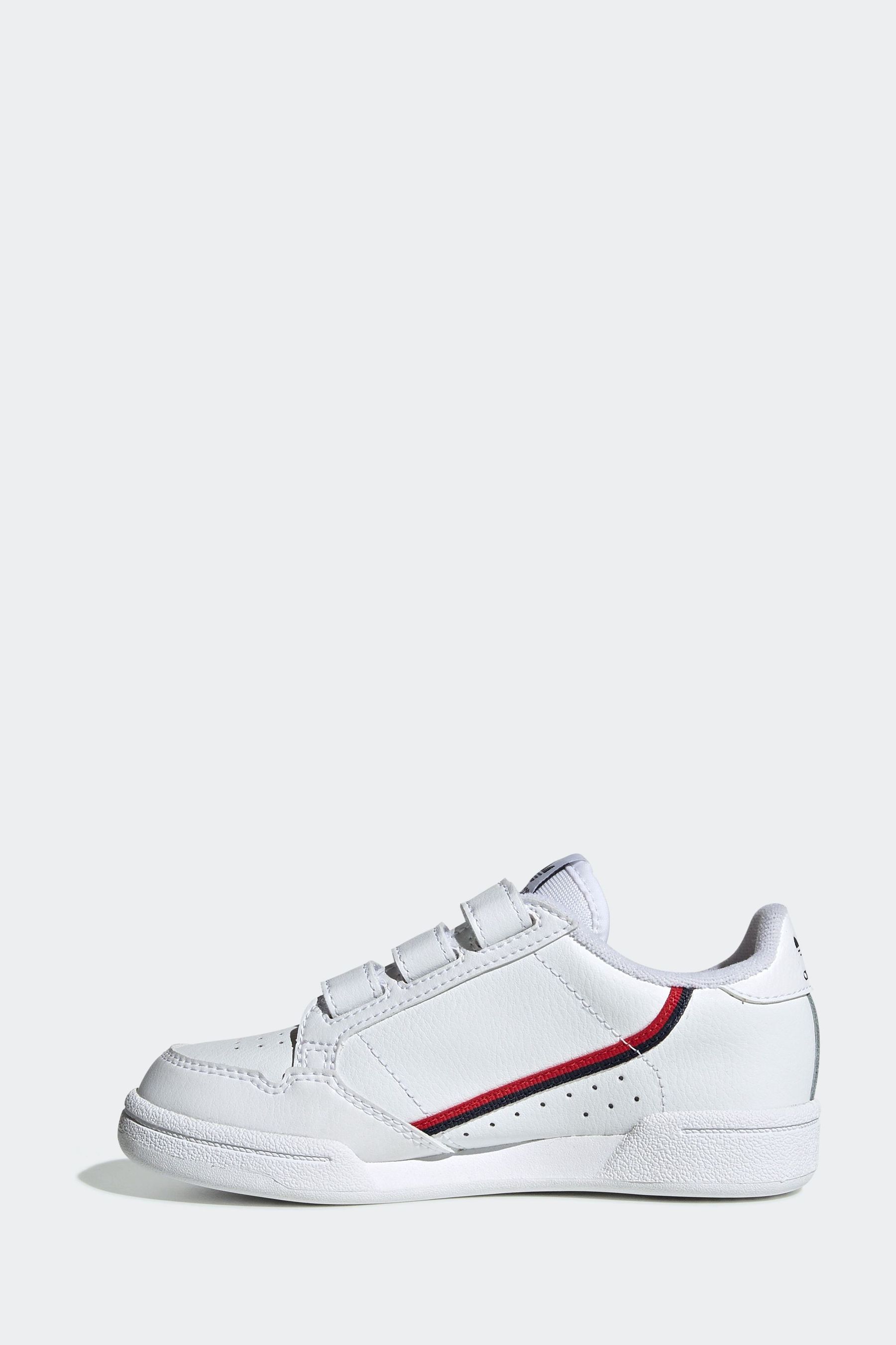 Buy adidas Originals White Continental 80 Kids Trainers from Next Germany