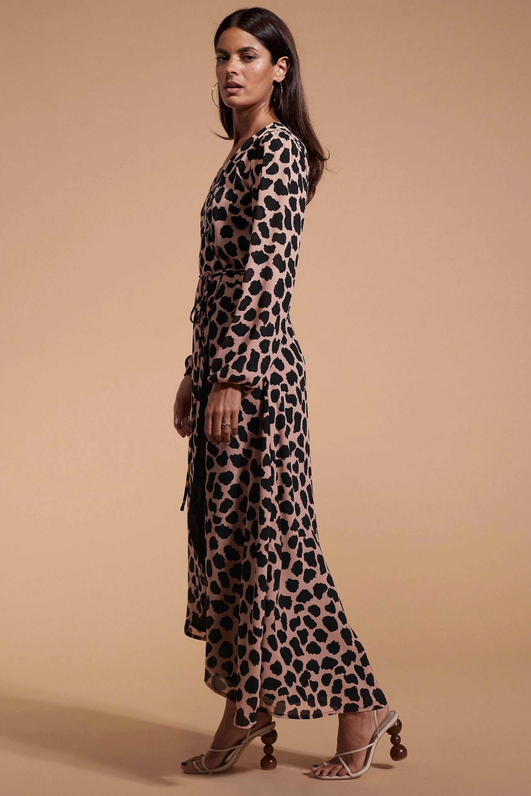 Jagger maxi print dress clearance