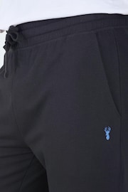 Black/Navy Open Hem Open Slim Lightweight Joggers - Image 14 of 14