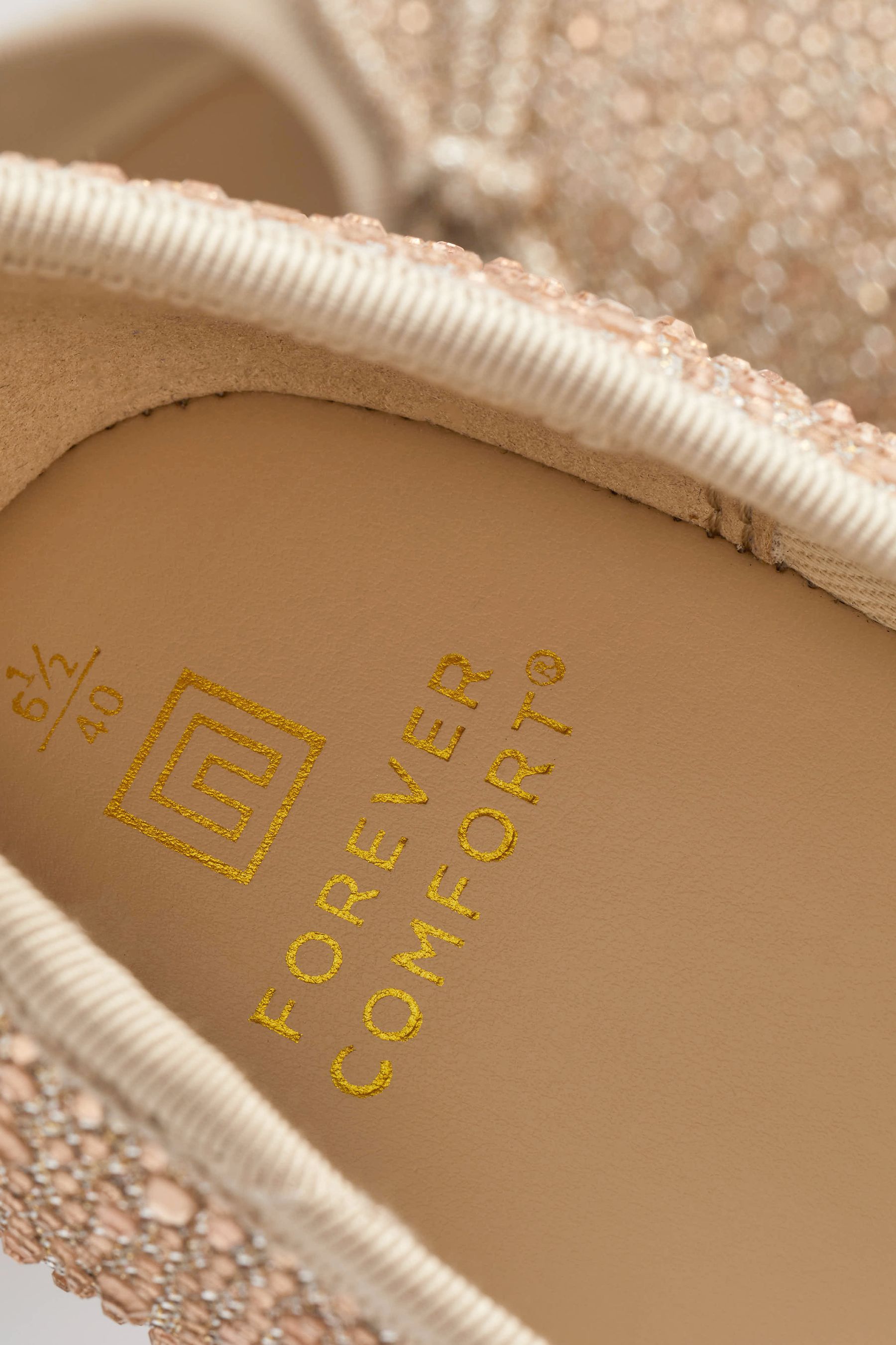 Comfortable gold flats 2025