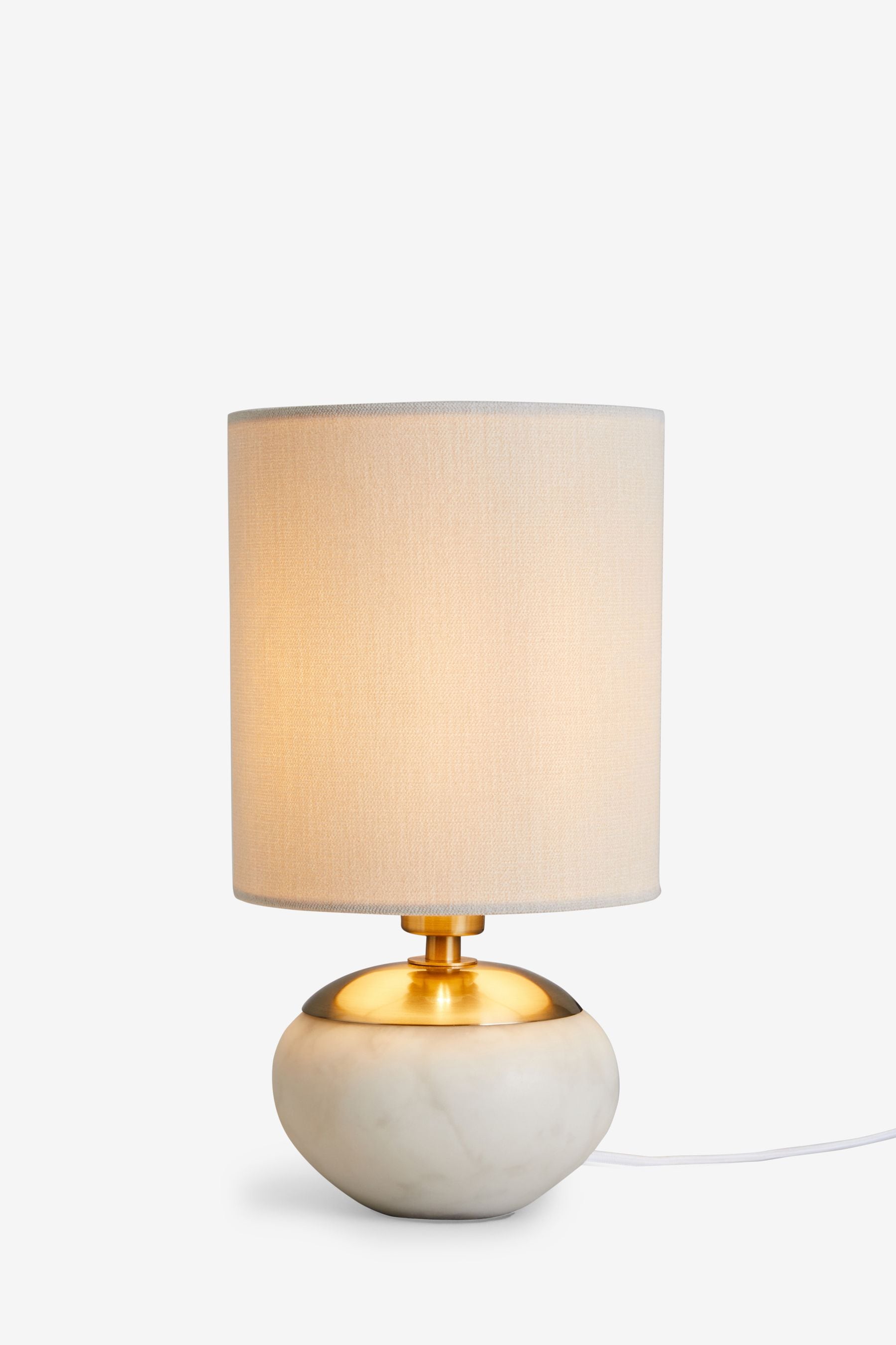 Next white store table lamp