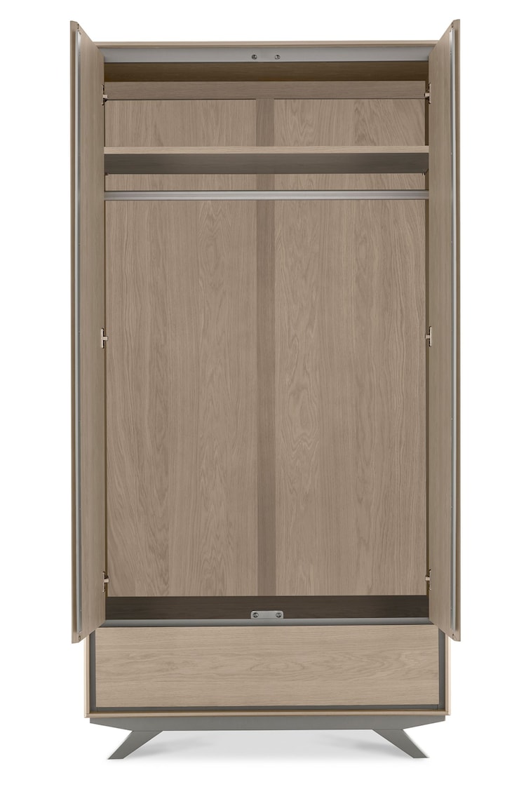 Bentley Designs Natural Brunel Scandi Double Wardrobe - Image 4 of 4