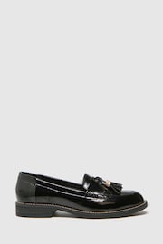 Schuh Lailah Croc Trassel Loafers - Image 1 of 4