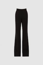 Reiss Black Margeaux Petite Wide Leg Suit Trousers - Image 2 of 5