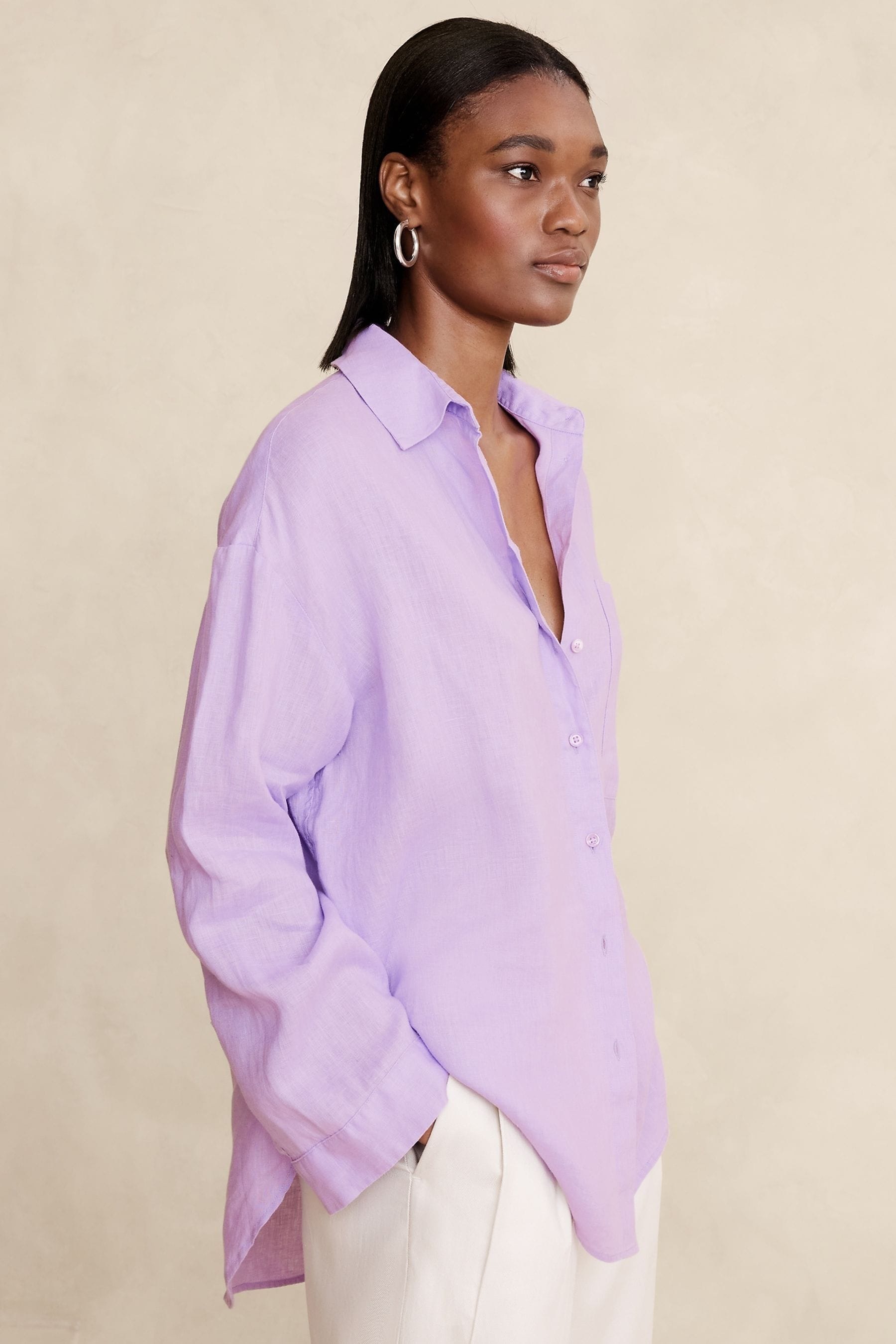 Banana republic hotsell purple dress