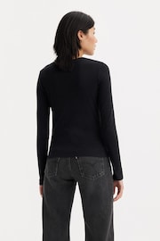 Levi's® Baby Long Sleeve Black T-Shirt - Image 2 of 2