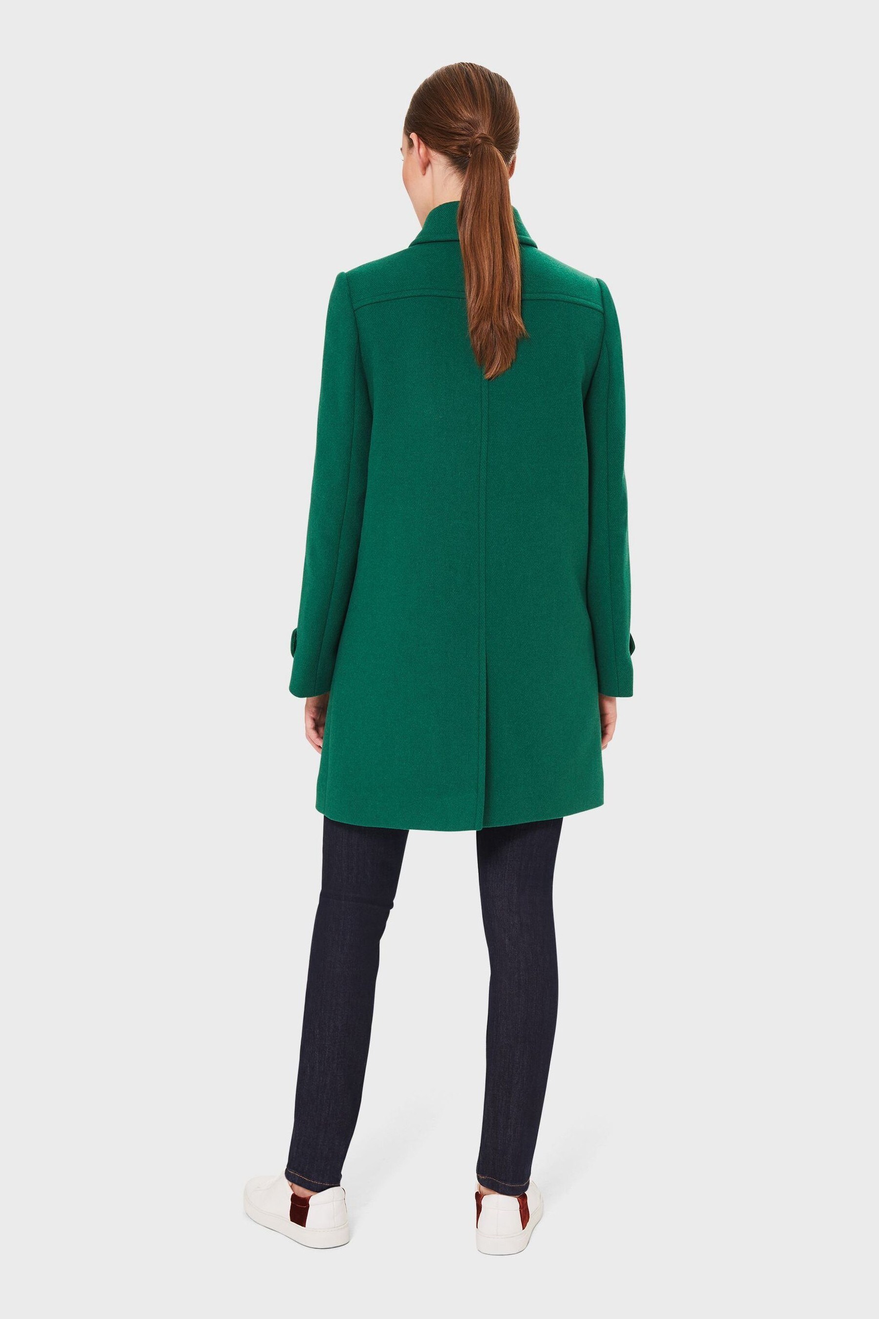 Buy Hobbs Pine Green Juniper Coat from the Next UK online shop