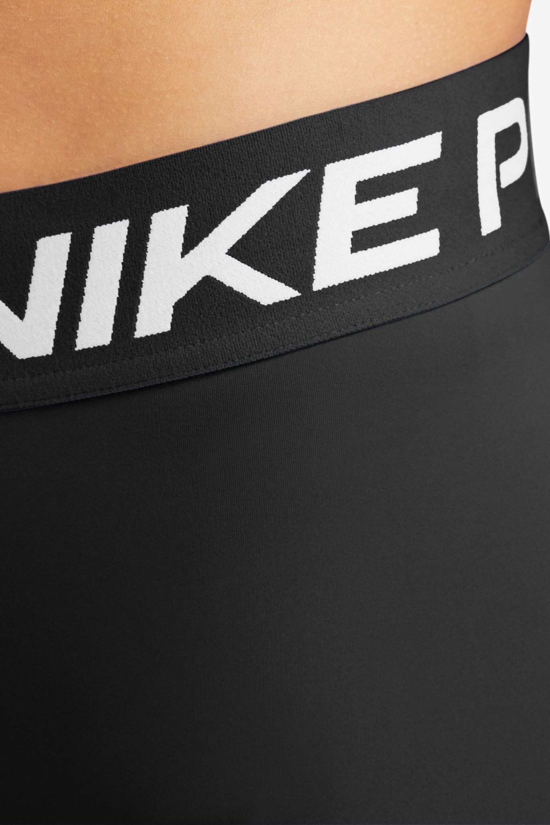 Nike Black Dri-FIT Pro 365 Mid Rise 7/8 Leggings - Image 5 of 7