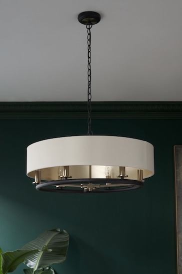 Black Hudson Chandelier Ceiling Light