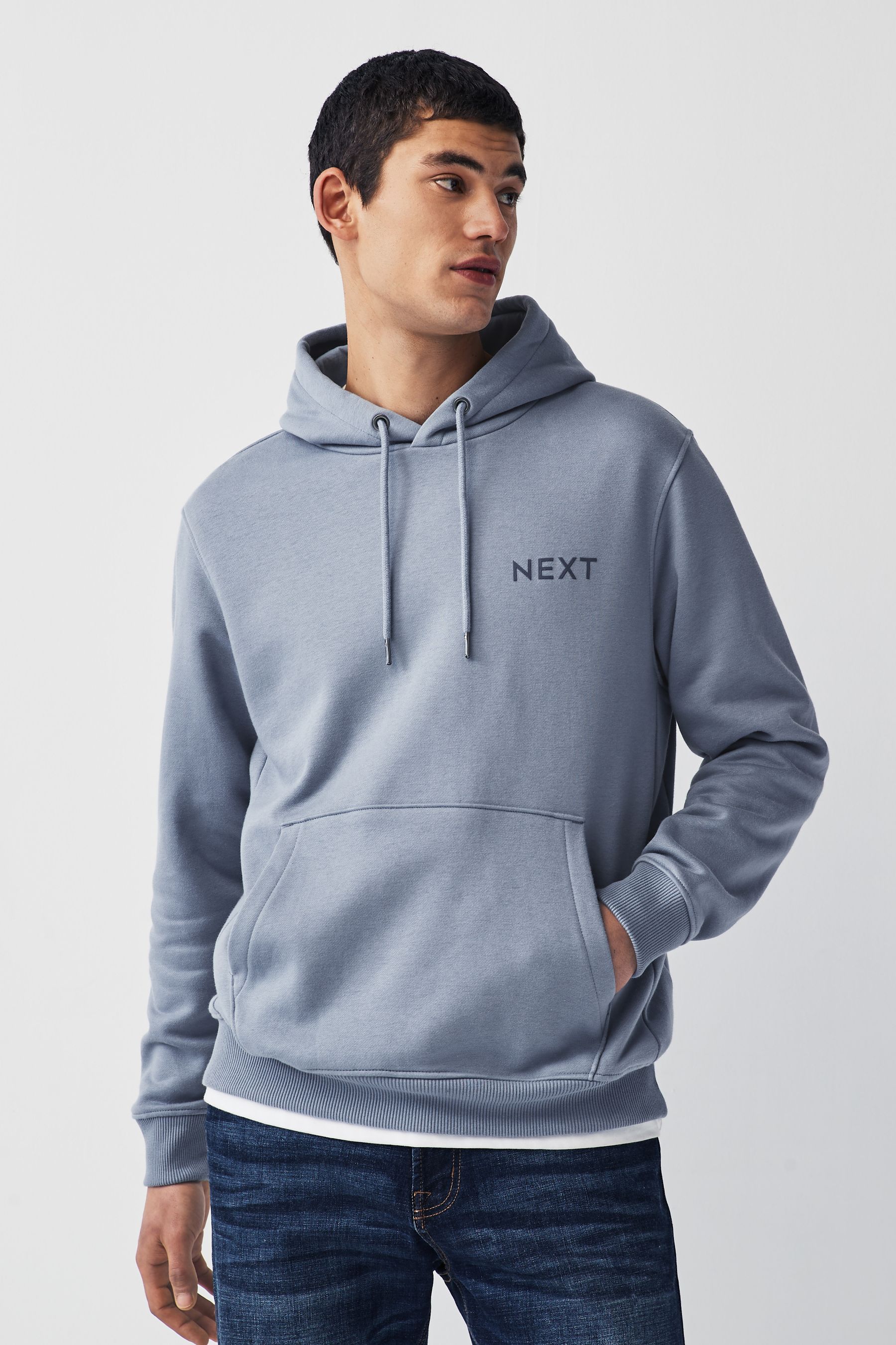 Next blue hoodie deals