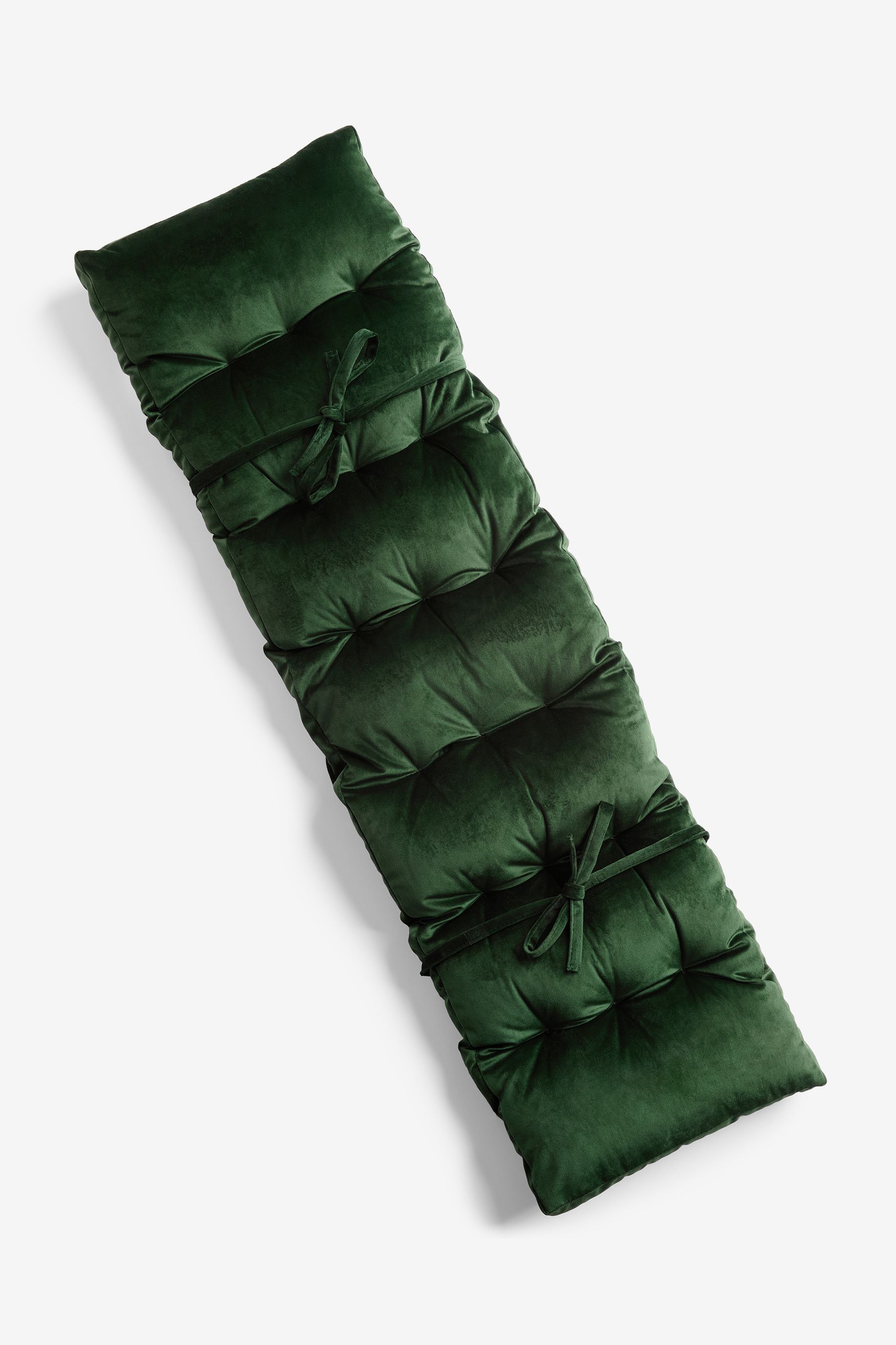 Buy Green Velvet Velvet Seat and Bench Bench Cushion Cushions from the Next UK online shop