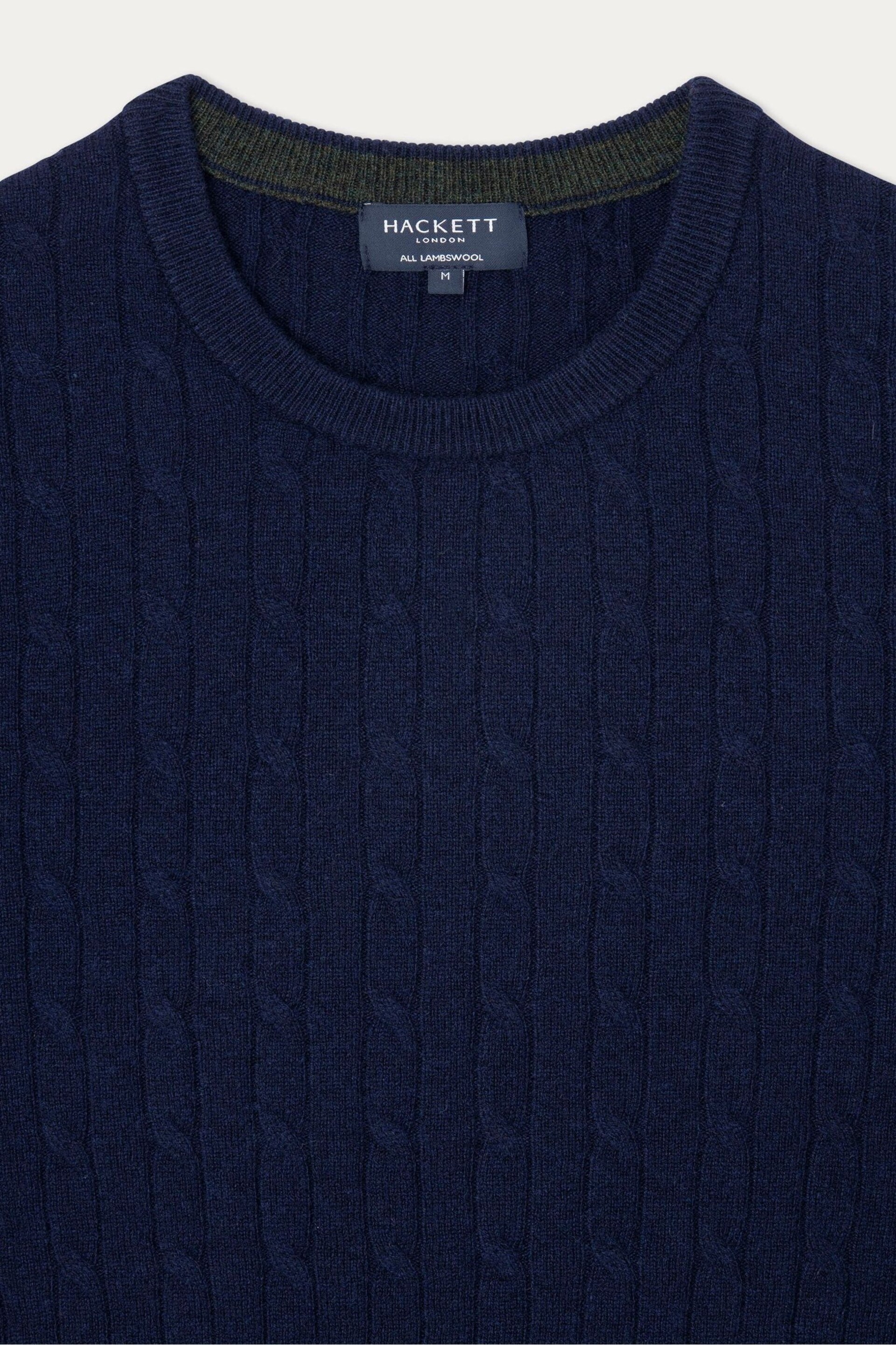 Hackett London Men Blue Jumper - Image 7 of 7