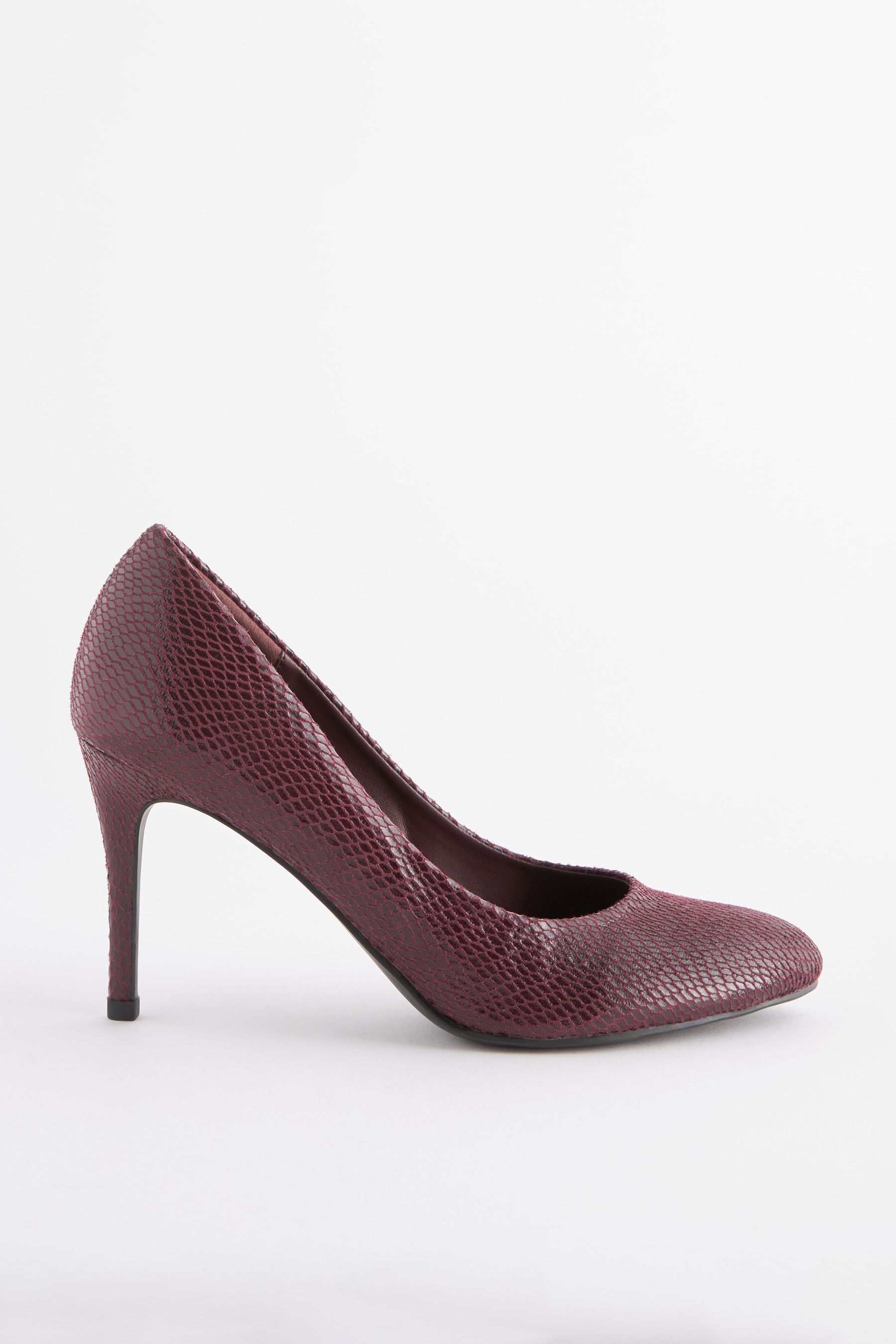 Buy Berry Red Extra Wide Fit Forever Comfort Round Toe Court Shoes from Next Luxembourg
