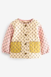 Multi Colourblock Quilted Jacket (3mths-7yrs) - Image 5 of 7