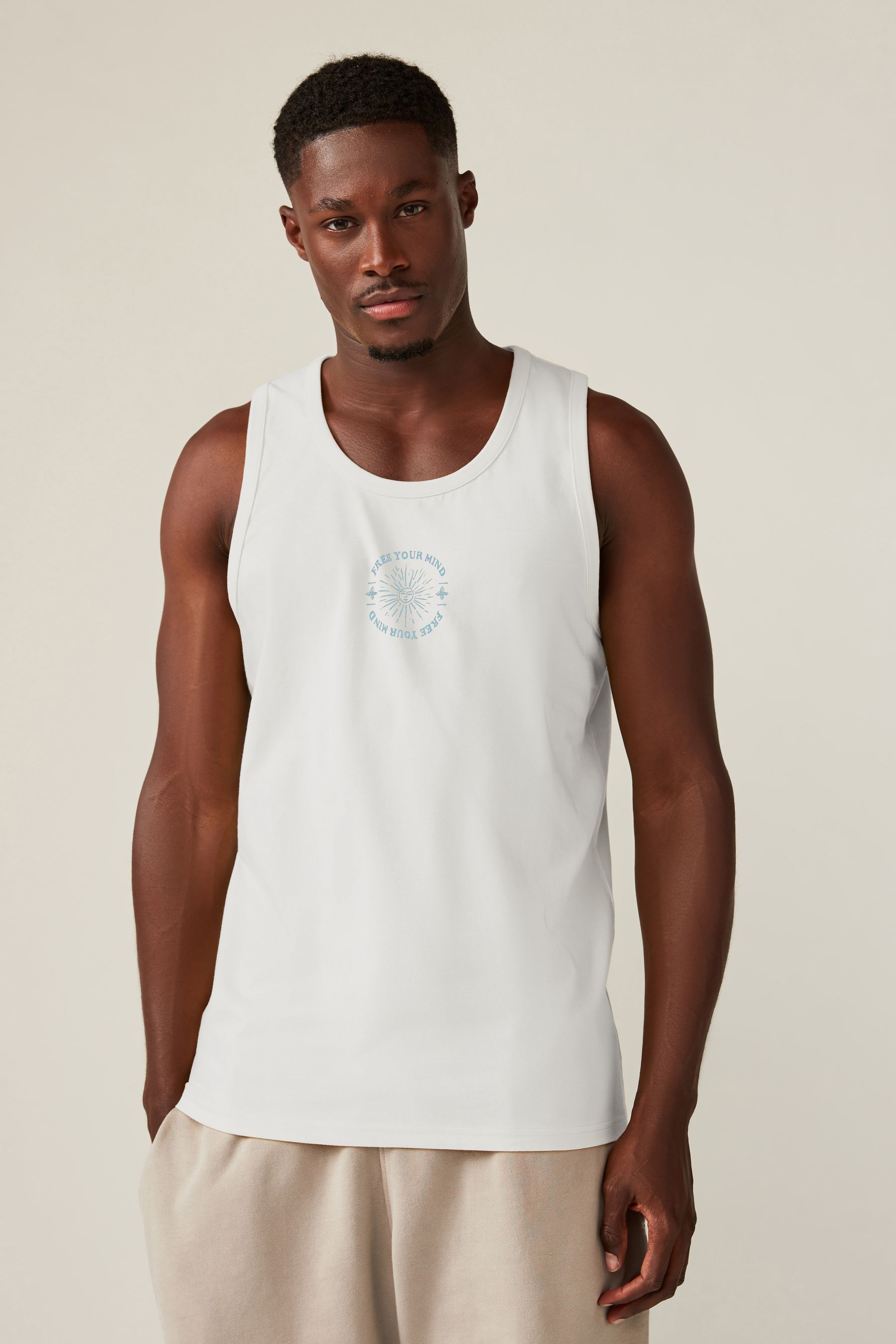 Buy Multi Pastel 3 Pack Summer Front Print Graphic Vests from the Next UK online shop