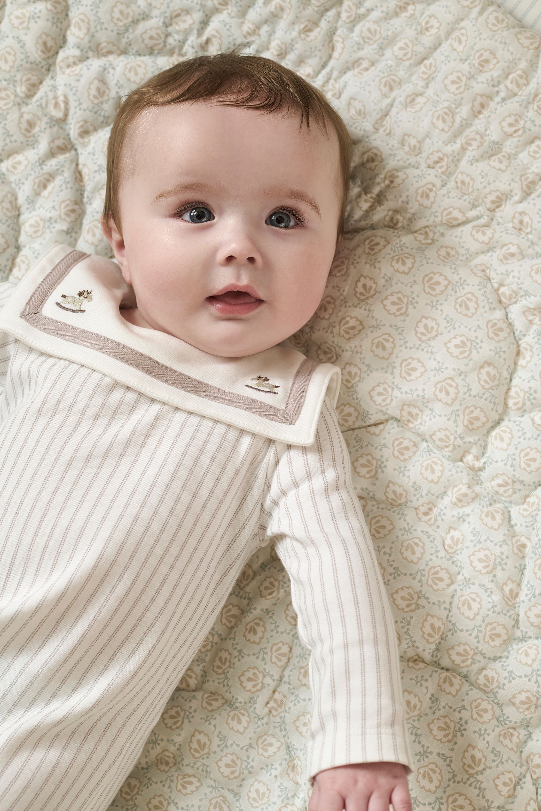 Laura ashley baby sleeper best sale