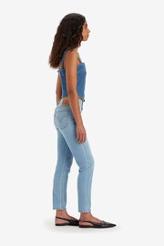 Levi's® Blue Mid Rise Boyfriend Jeans - Image 5 of 7