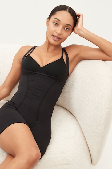 Buy Black Firm Tummy Control Wear Your Own Bra Body from the Next UK online  shop