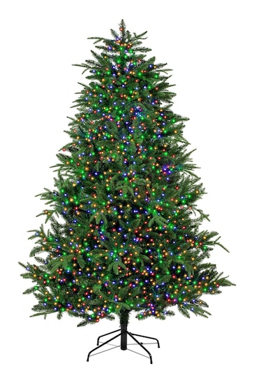 Premier Decorations Ltd Multi TreeBrights 1000 LED Timer Christmas Line Lights 25M
