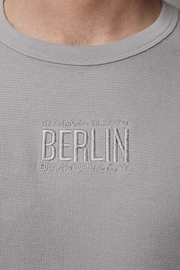 Light Grey Single Relaxed Fit Graphic Heavyweight T-Shirt - Image 5 of 5