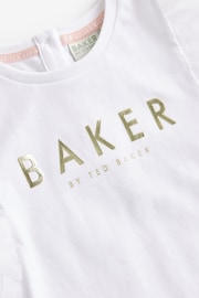 Baker by Ted Baker Organza 100% Cotton T-Shirt - Image 3 of 4