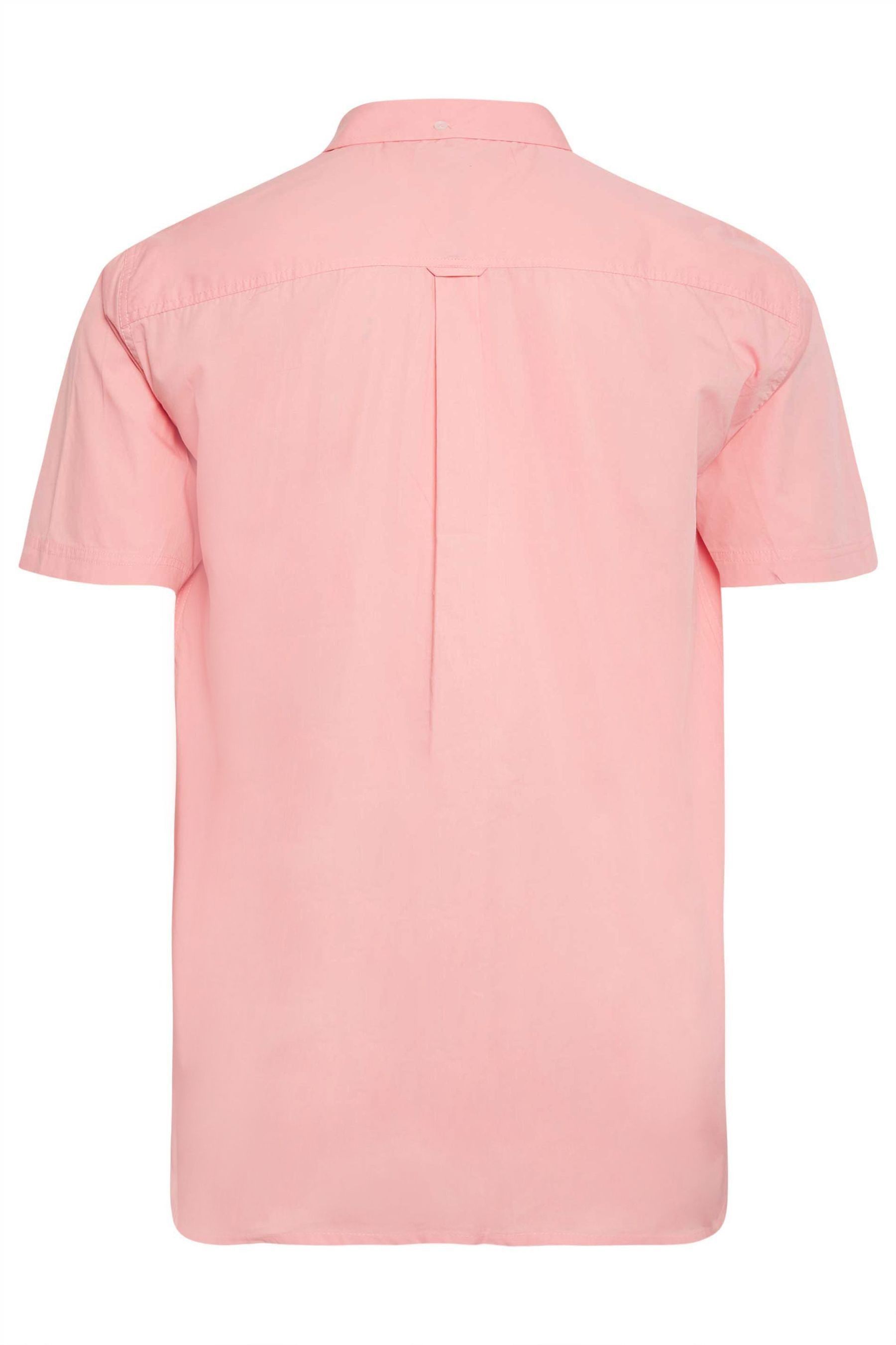 Big and tall pink shirt sales
