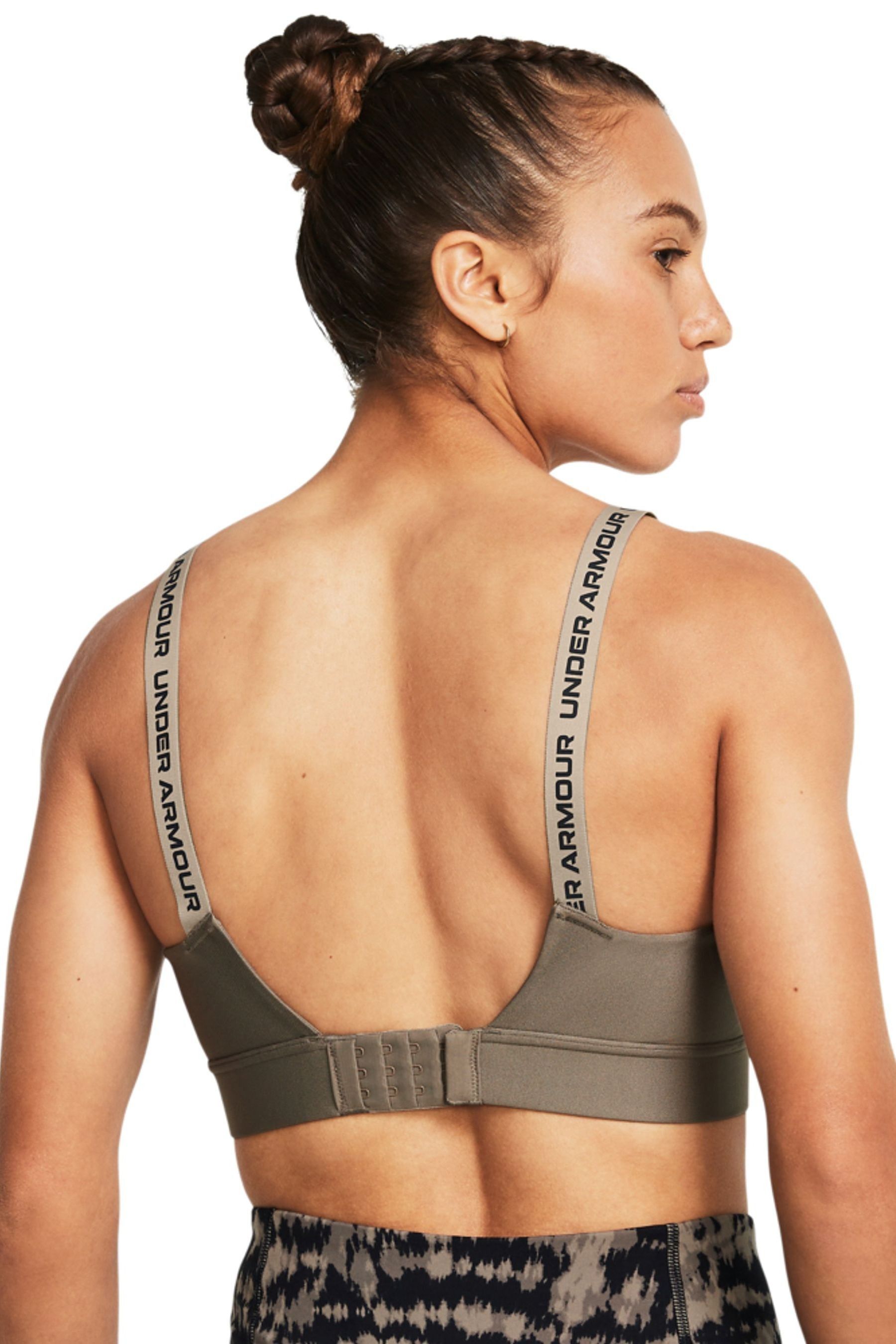Under Armour Brown Infinity Mid Bra
