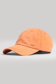 Superdry Orange Vintage Embroidered Cap - Image 3 of 3