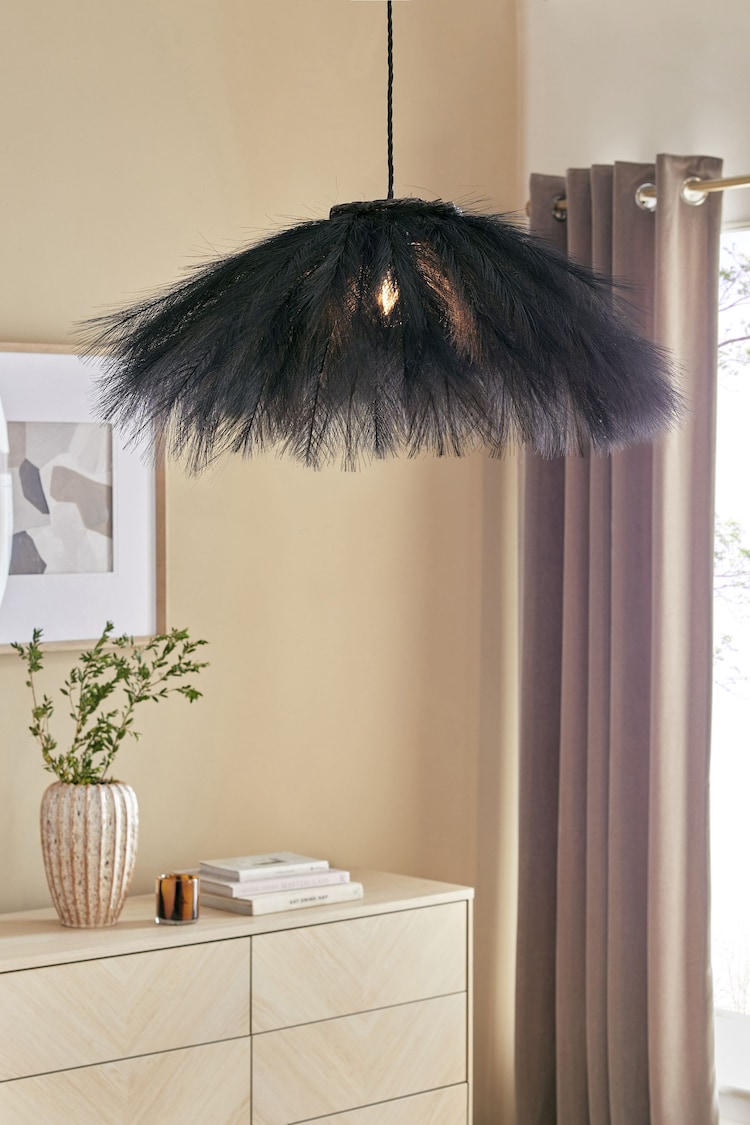 Black Pampas Easy Fit Shade - Image 1 of 4