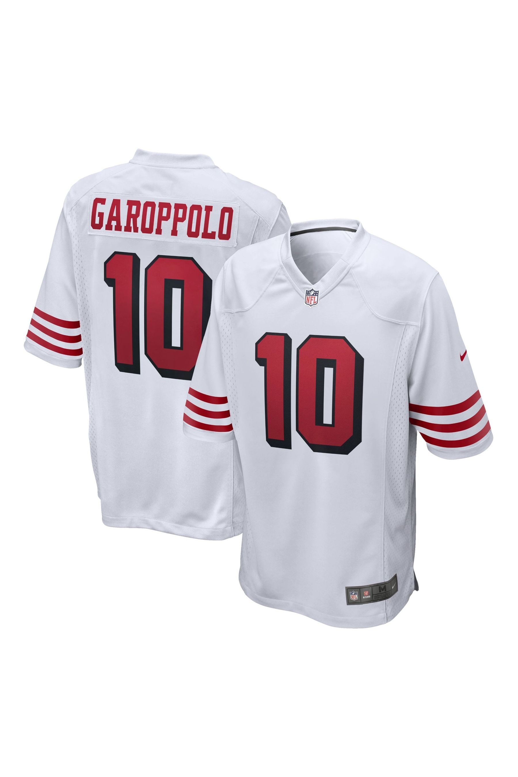 White 49ers jersey clearance