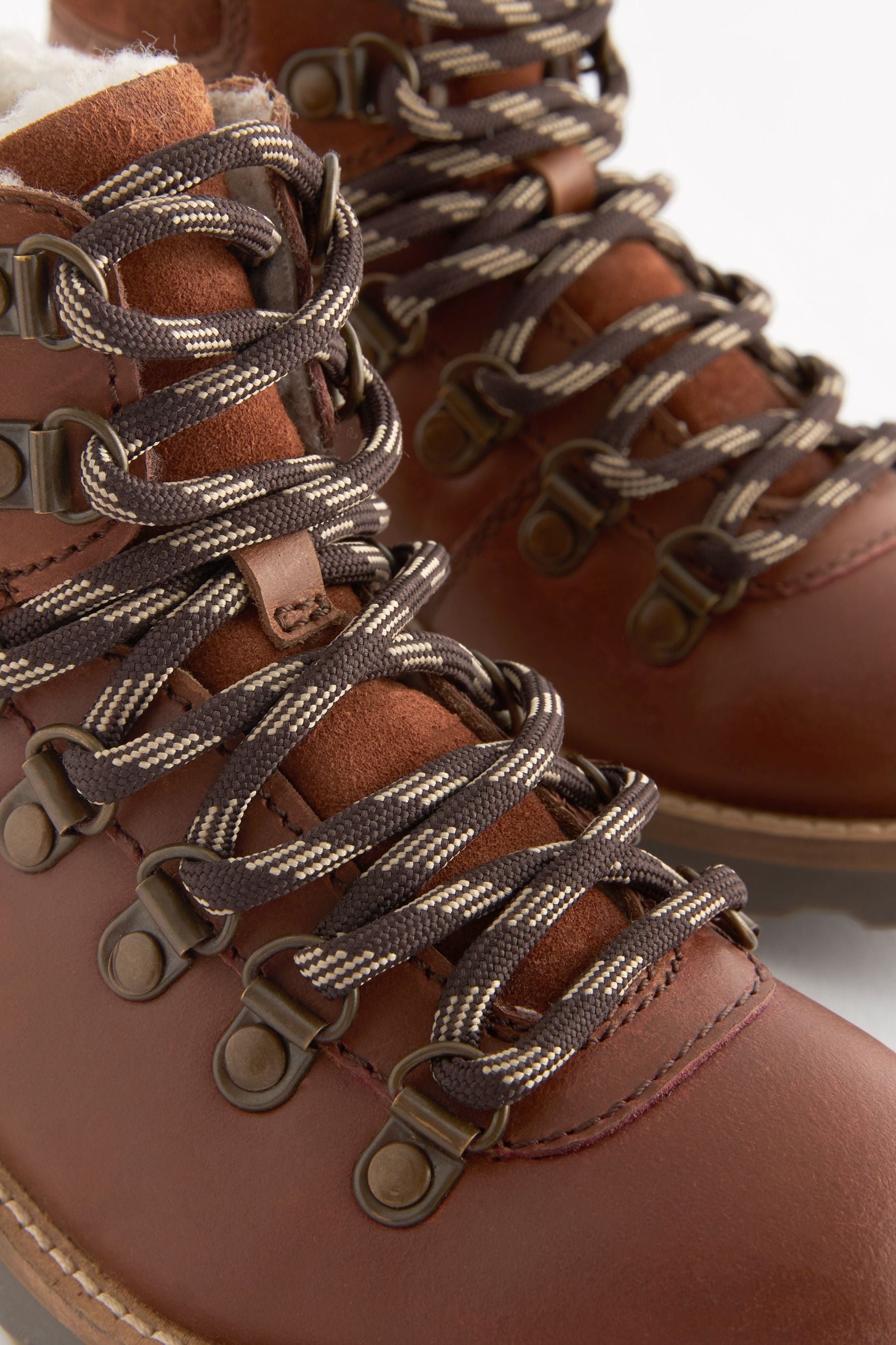 Tan leather hiking boots shop