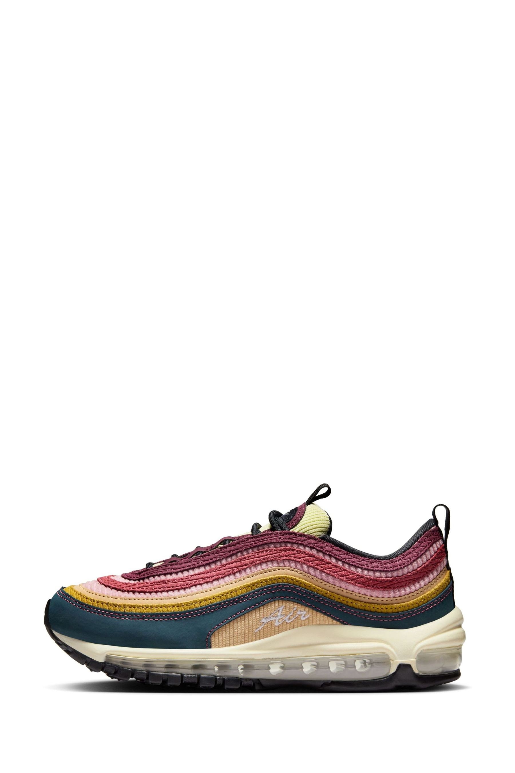 Multi coloured hotsell nike 97