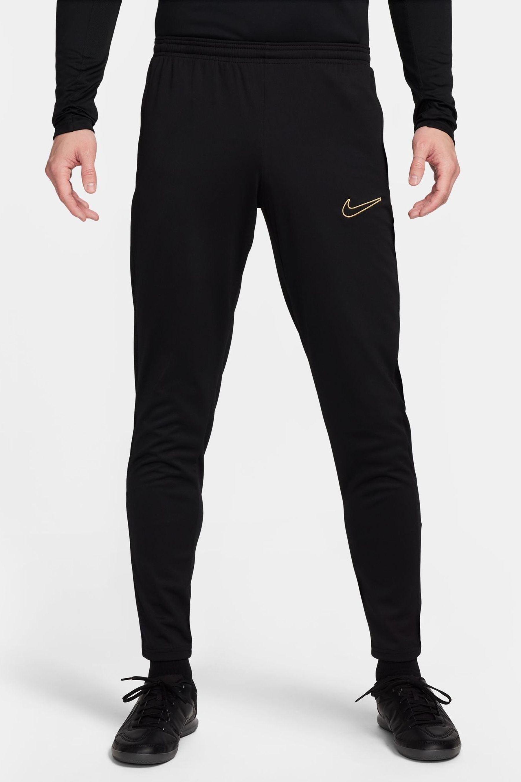 Buy Nike Black Gold Dri FIT Academy Zippered Training Joggers from the Next UK online shop