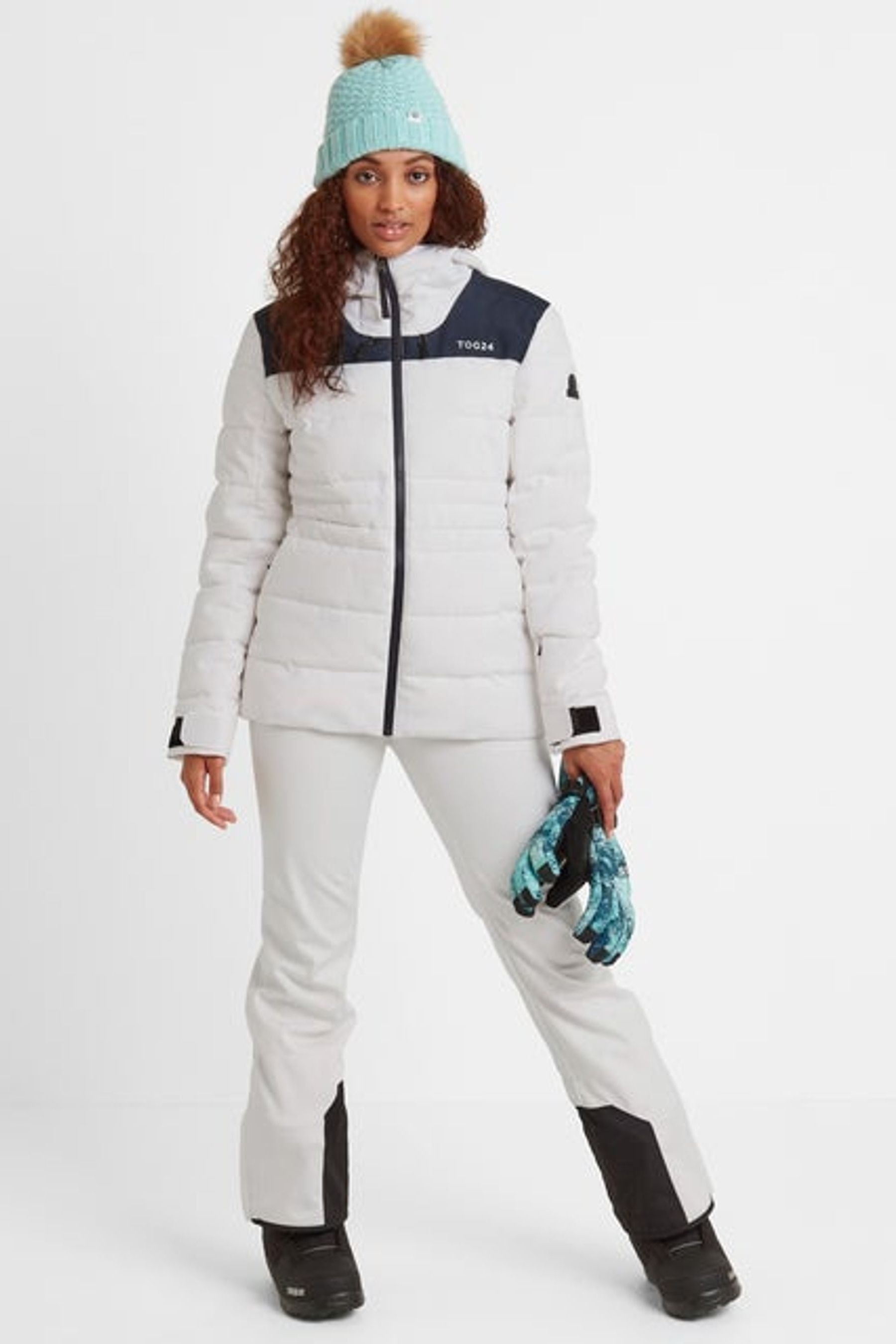 Tog 24 white ski jacket new arrivals