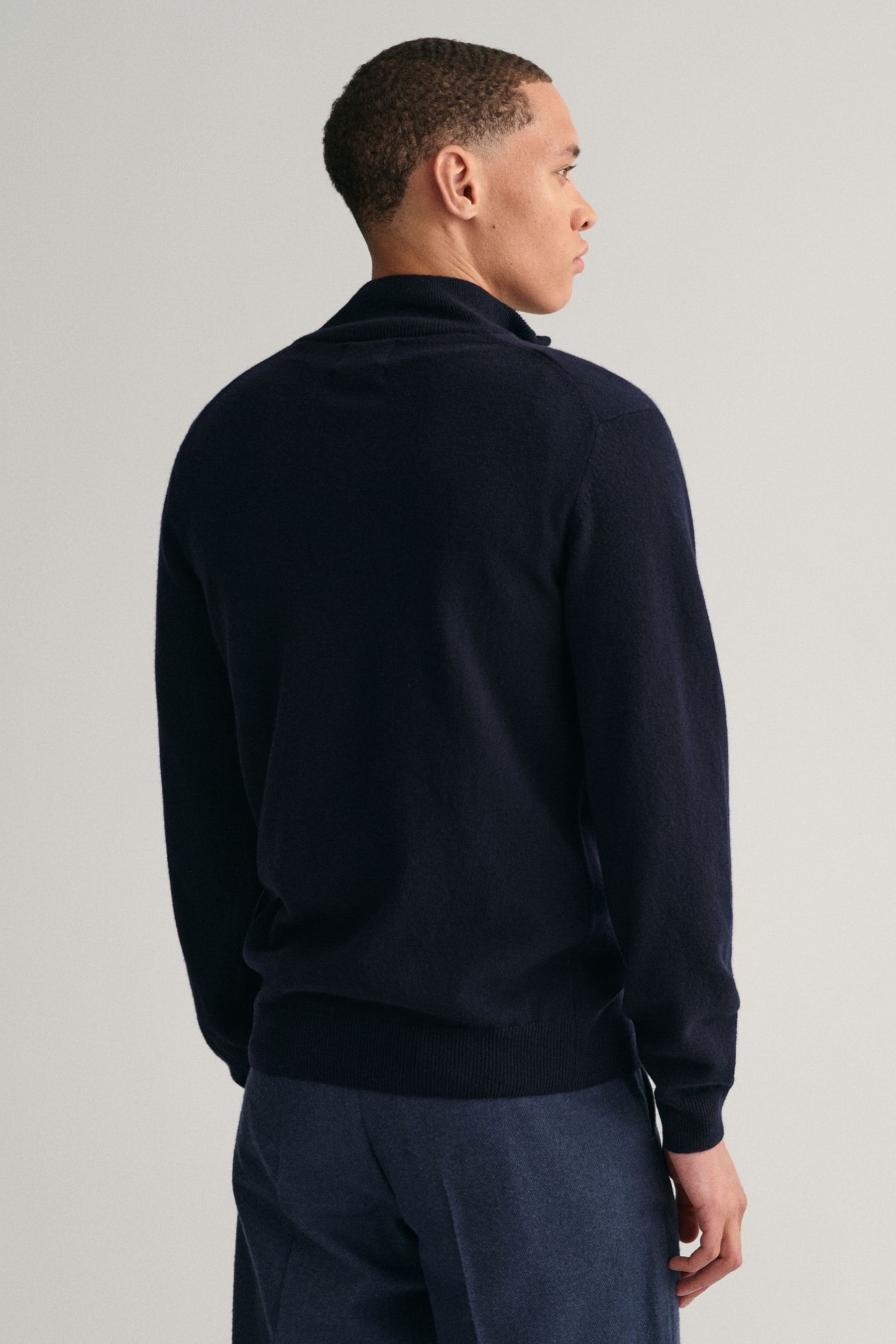 Gant lambswool hotsell half zip jumper
