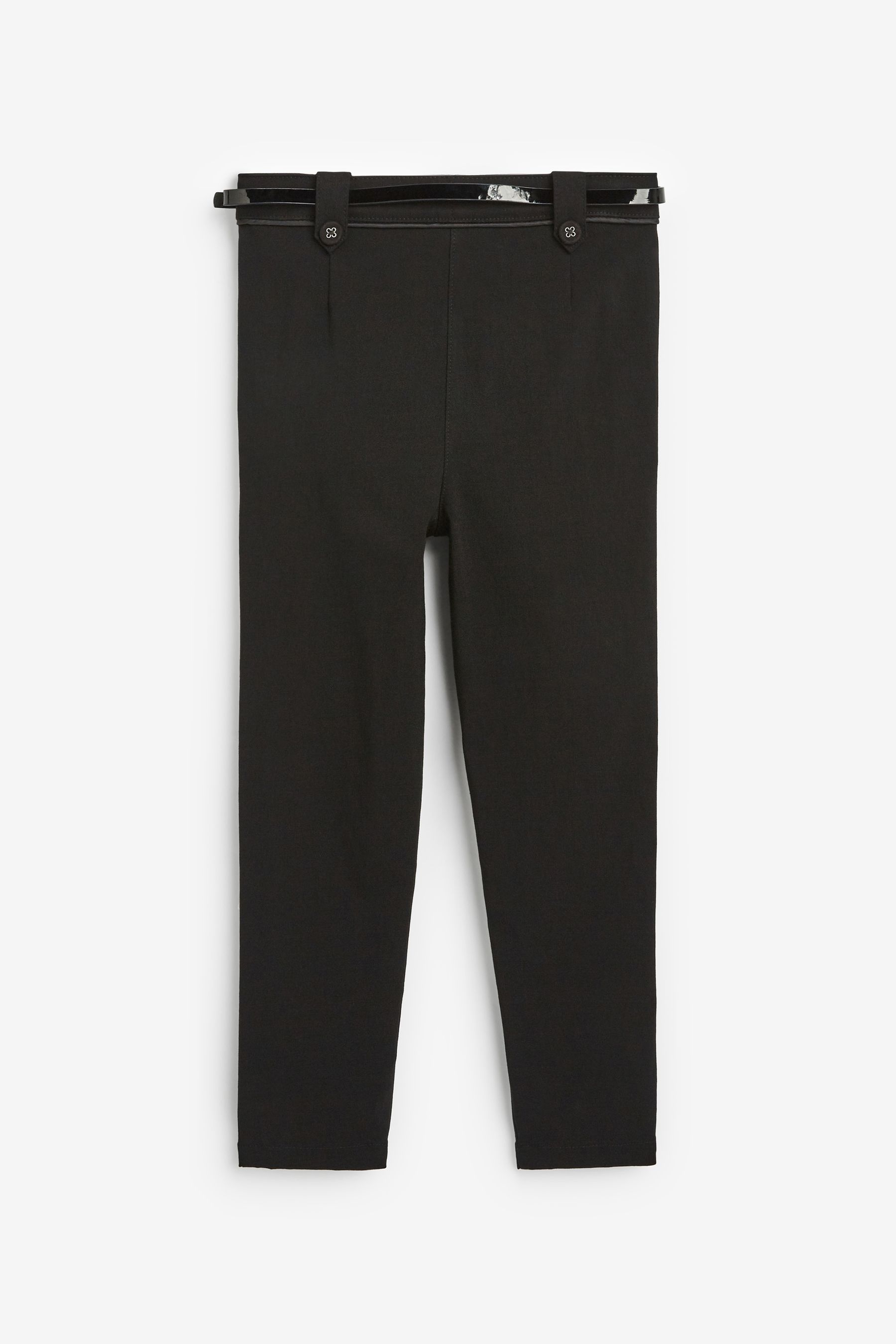 Tall Belted Skinny Trousers  boohoo