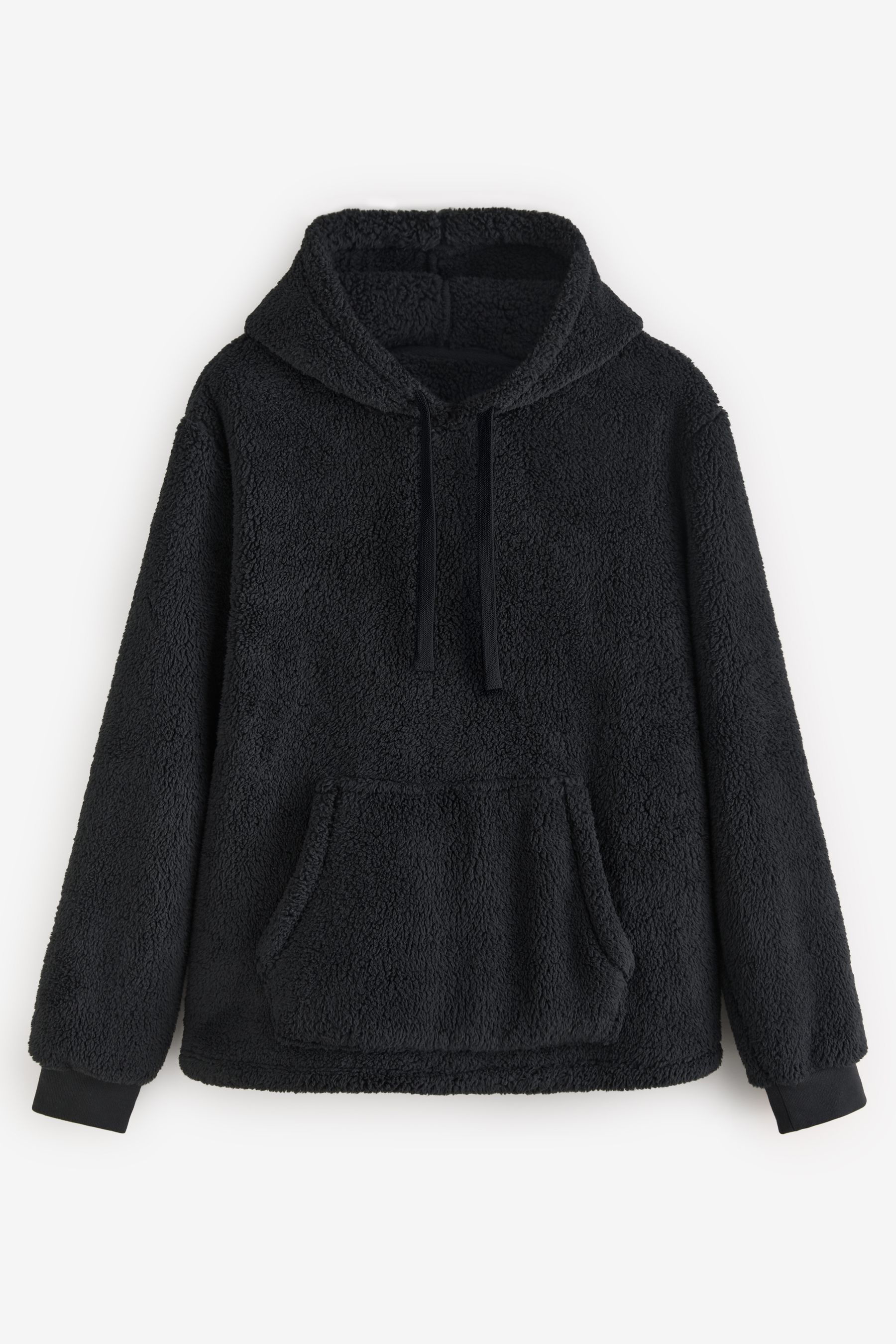Black fleece pullover online