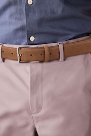 Pink Premium Belted Chinos - Image 4 of 10