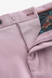 Pink Premium Belted Chinos - Image 8 of 10