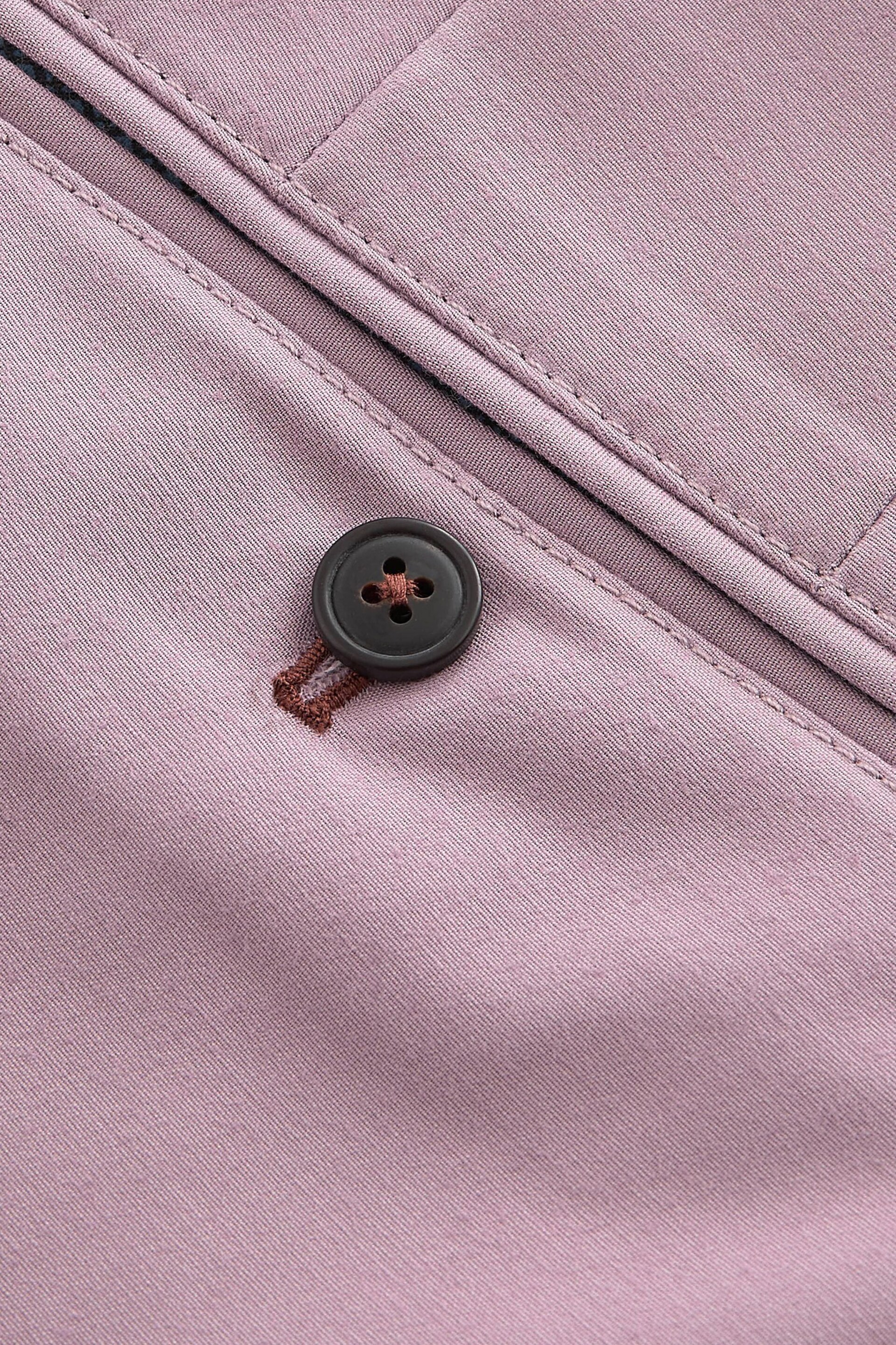 Pink Premium Belted Chinos - Image 9 of 10