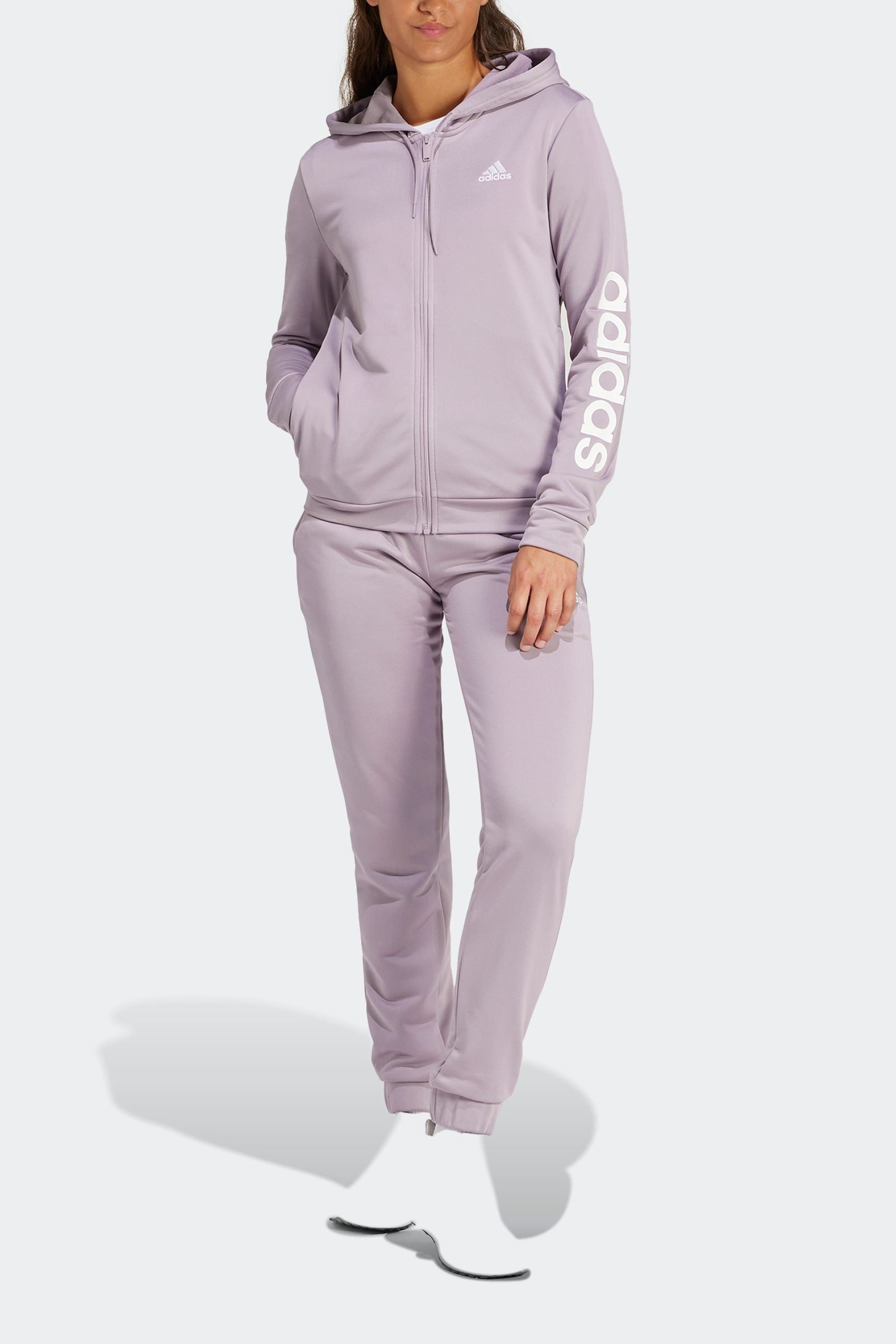 Adidas originals linear tracksuit store